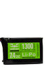 Valken batterie lipo 7.4V 1300mAh 20C PEQ Type