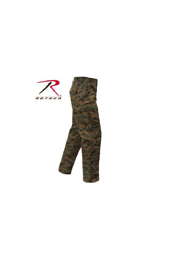 Rothco Camo BDU Pants, MultiCam - Small